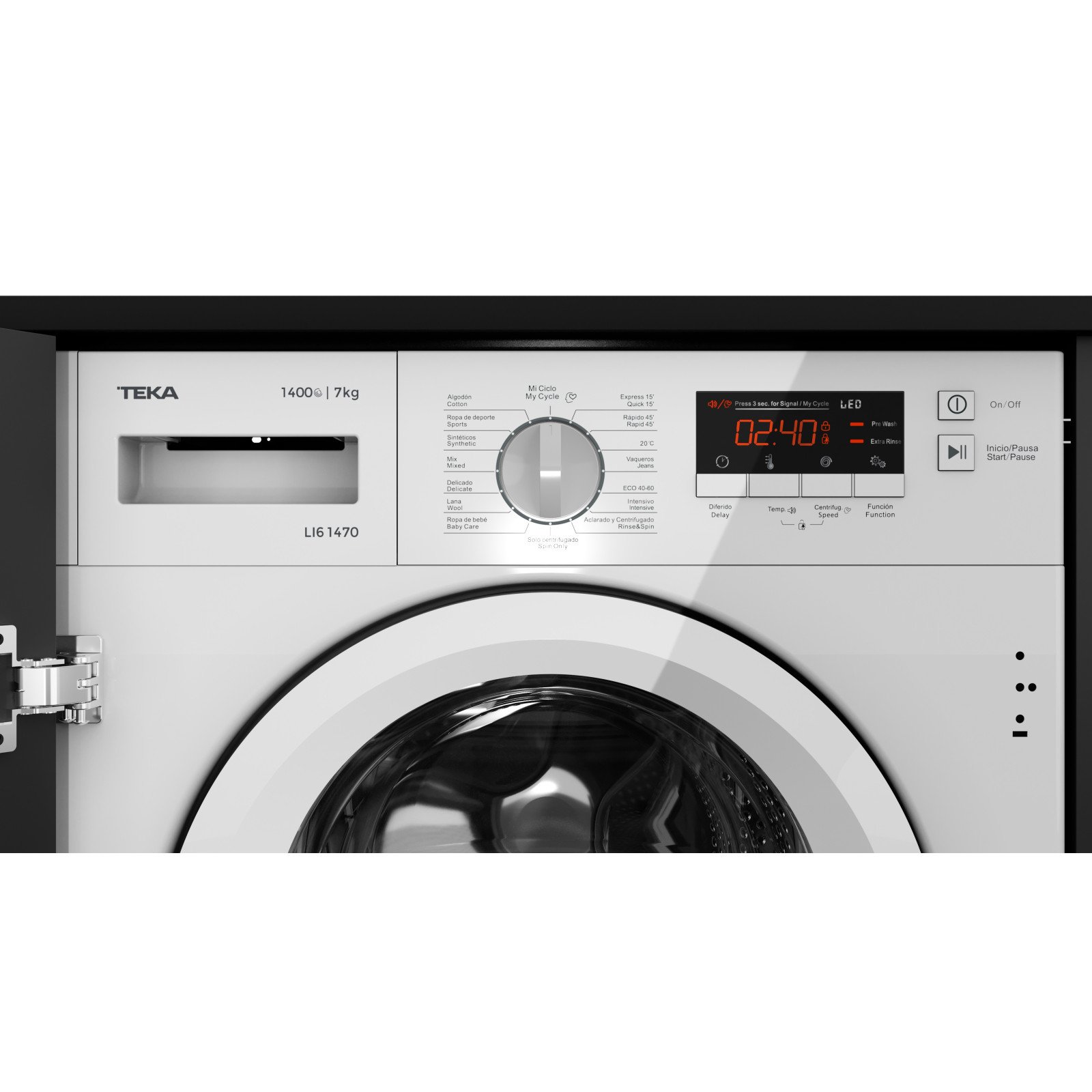 Стиральная машина встраиваемая Teka LI6 1471 EU, 7кг, 1400об/мин